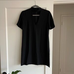 Zara black shift dress